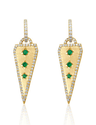 Modern Point Drop Earring