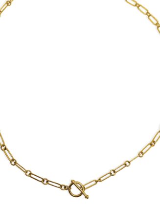 Detail Link Chain with Toggle Closure